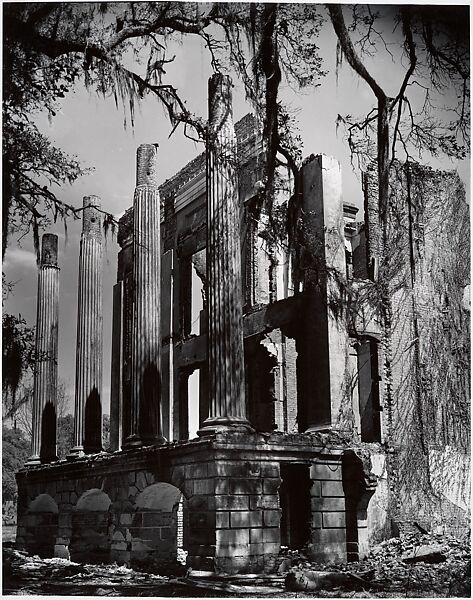 The Shadows Fall, No. 1, Clarence John Laughlin (American, 1905–1985), Gelatin silver print 