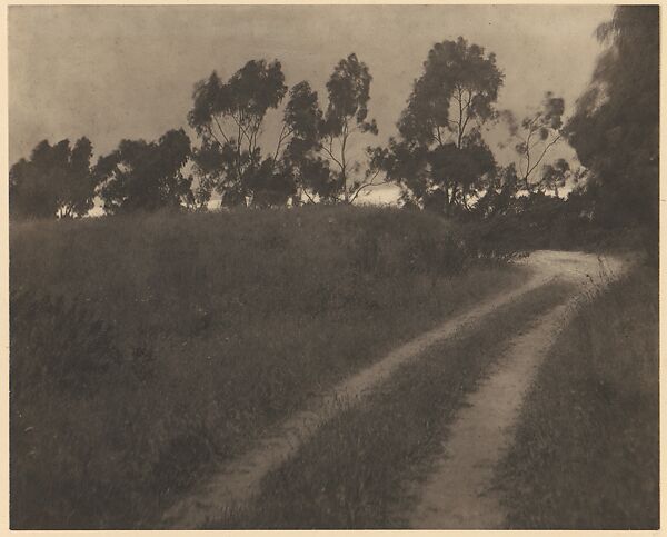 Rainy Sunset, Johan Hagemeyer (American (born The Netherlands), 1884–1962), Gelatin silver print 