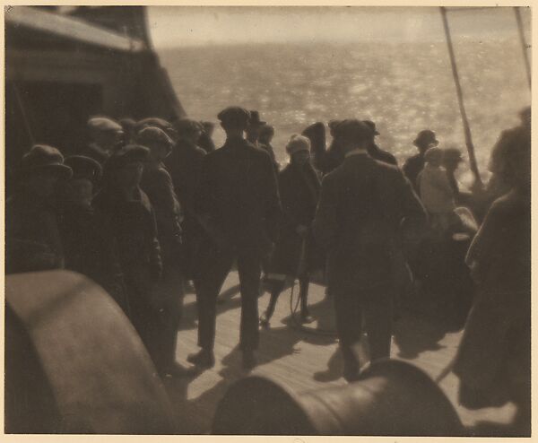 Immigrants, Johan Hagemeyer (American (born The Netherlands), 1884–1962), Gelatin silver print 