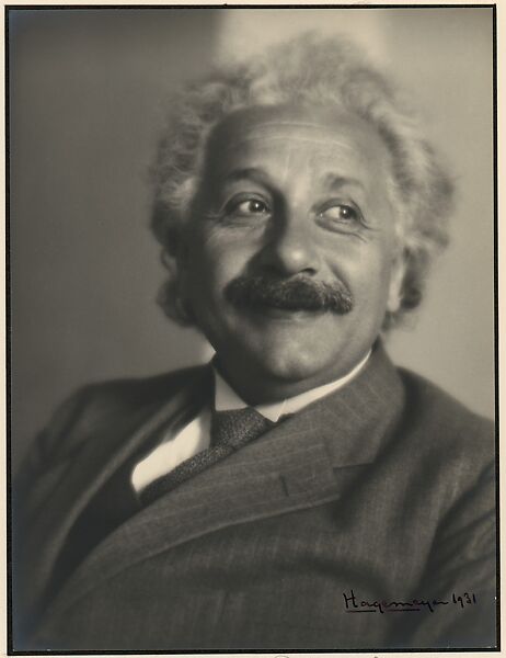 Albert Einstein, Johan Hagemeyer (American (born The Netherlands), 1884–1962), Gelatin silver print 