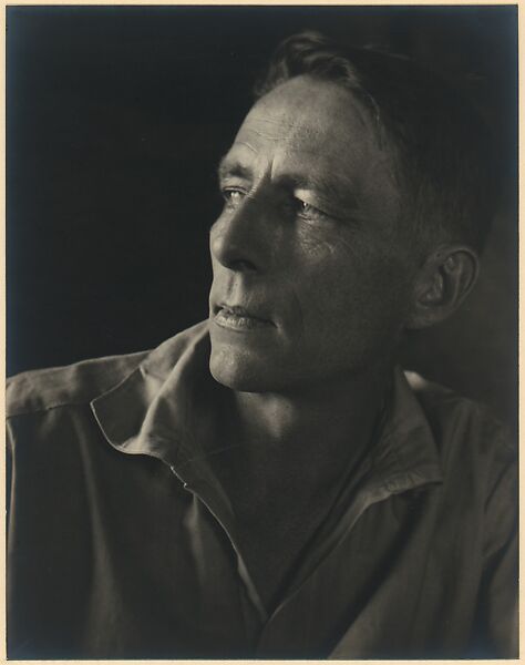 Robinson Jeffers, Poet, Carmel, Johan Hagemeyer (American (born The Netherlands), 1884–1962), Gelatin silver print 