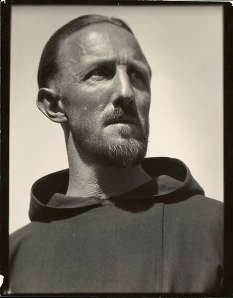 A Monk, Johan Hagemeyer (American (born The Netherlands), 1884–1962), Gelatin silver print 