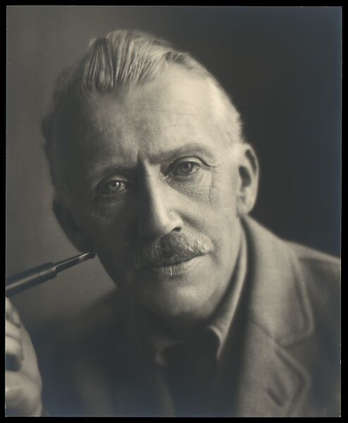 [Self-Portrait], Johan Hagemeyer (American (born The Netherlands), 1884–1962), Gelatin silver print 