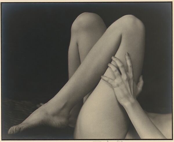[Legs of Nude], Johan Hagemeyer (American (born The Netherlands), 1884–1962), Gelatin silver print 