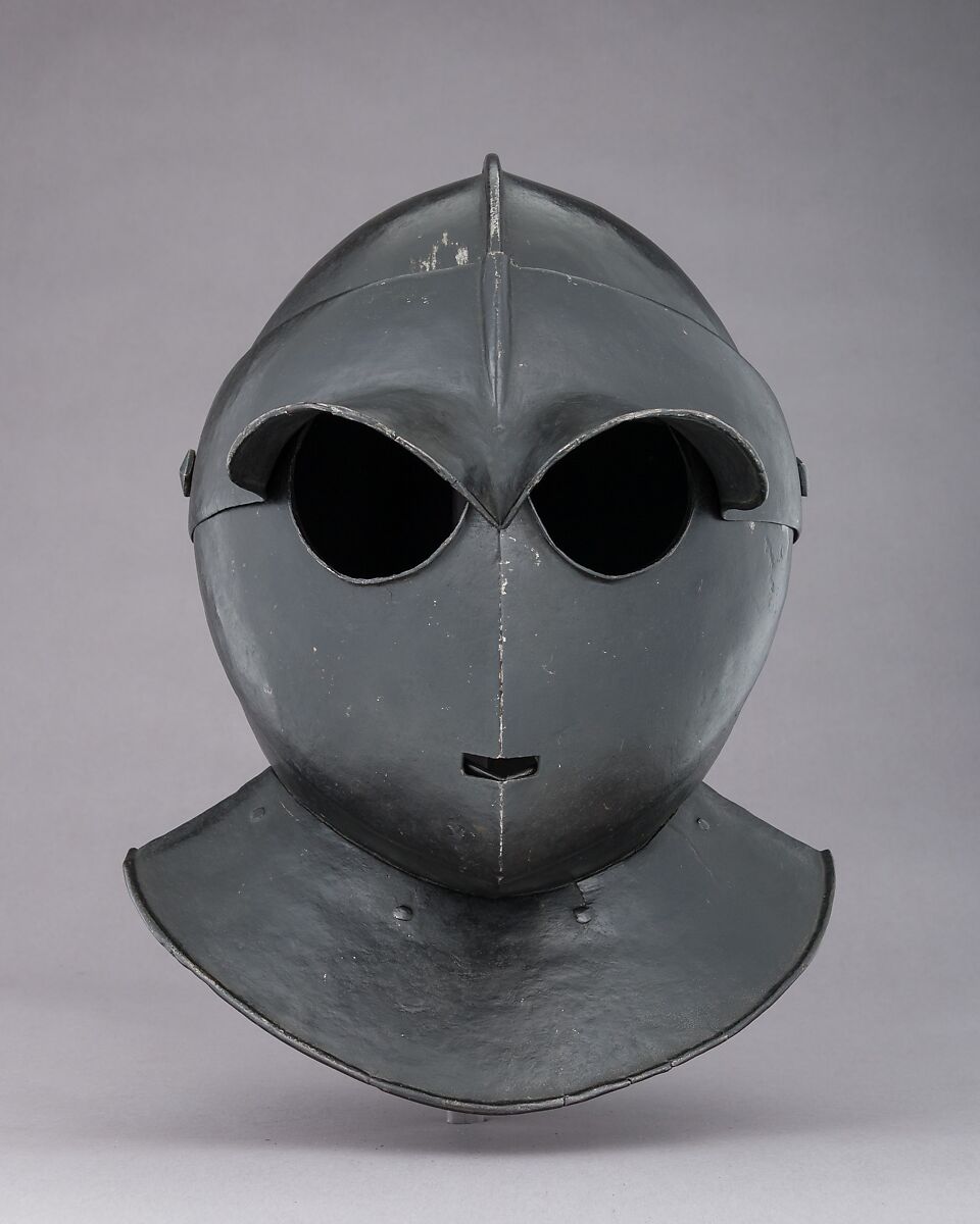 Siege Helmet, Steel, Italian