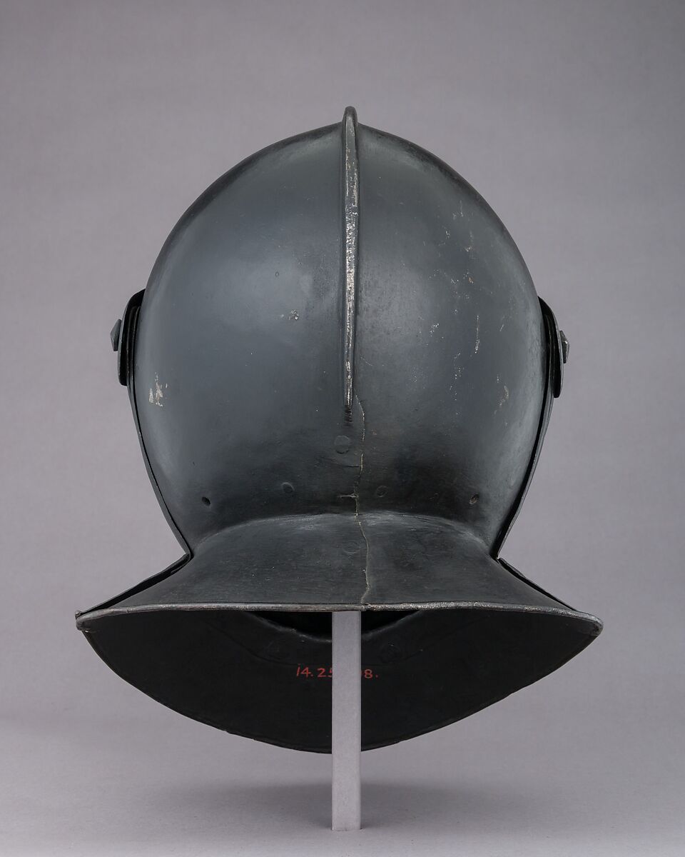 Siege Helmet, Steel, Italian