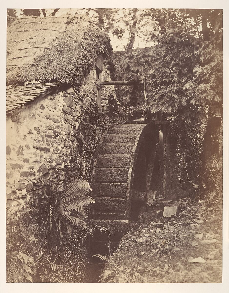 The New Mill, near Lynton, North Devon, John Percy (British), Albumen silver print 