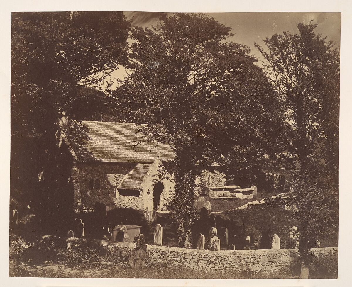 Bonchurch, Benjamin Brecknell Turner (British, 1815–1894), Gelatin silver print 