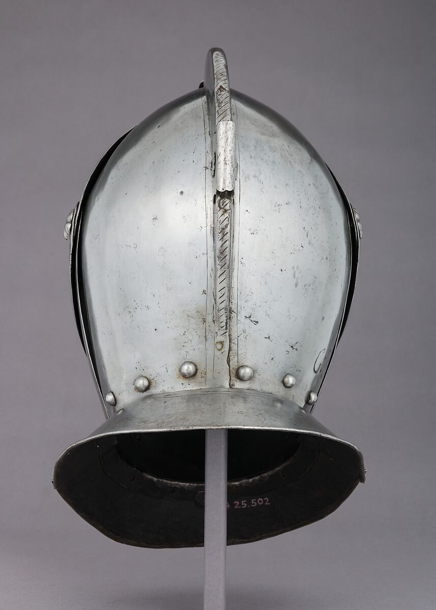 Close Helmet, Steel, Italian, Pisa