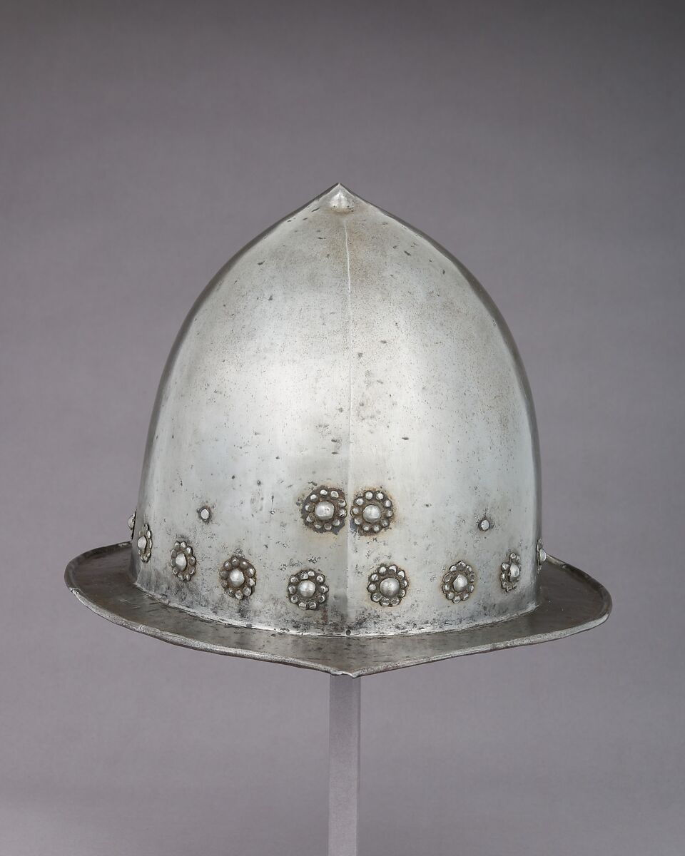 Cabasset, Steel, leather, Italian