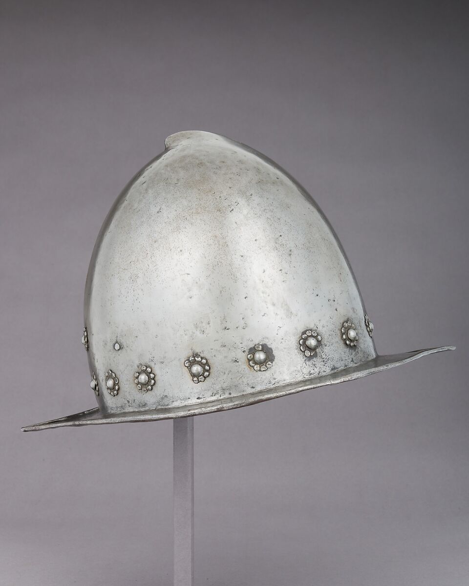 Cabasset, Steel, leather, Italian