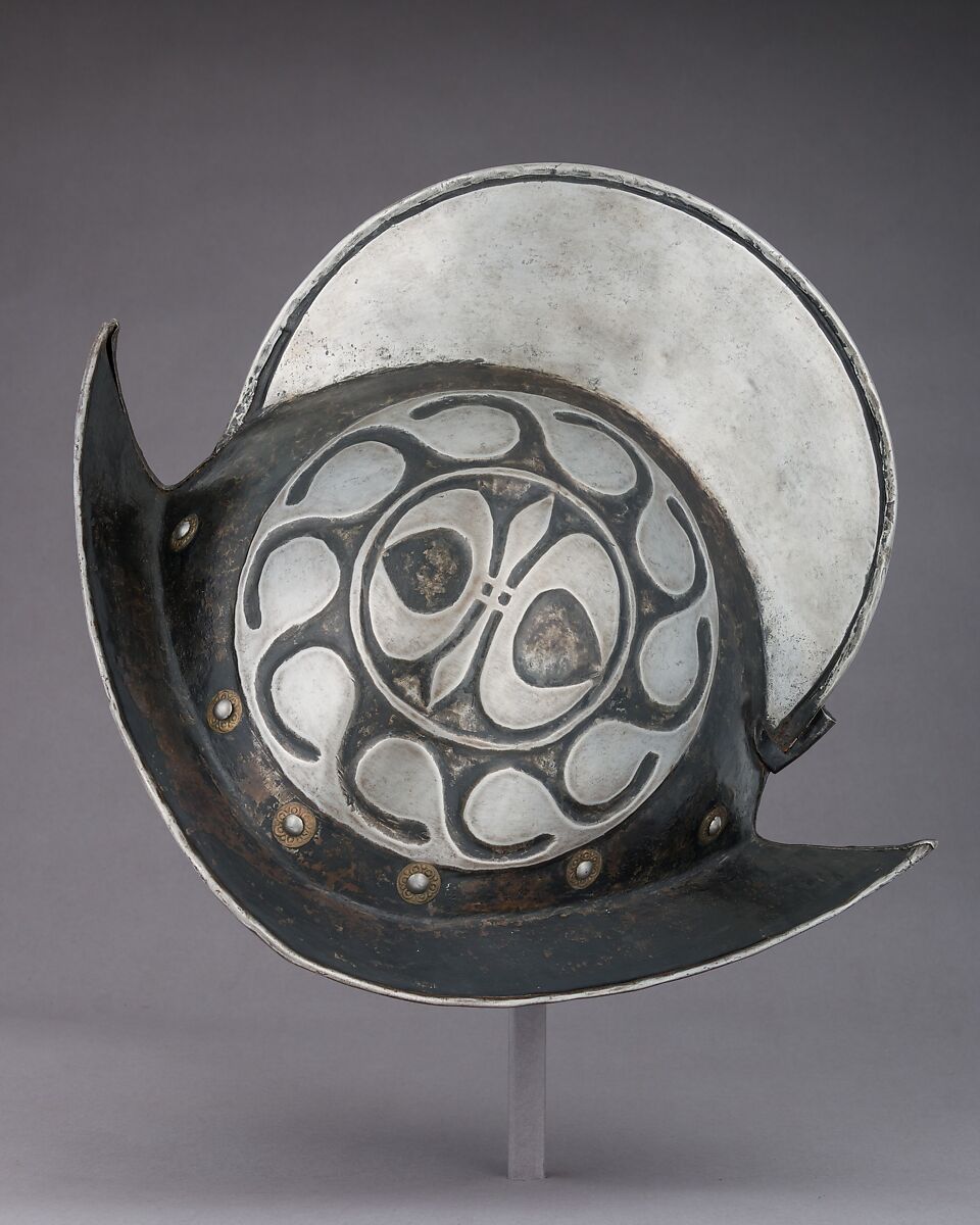 Morion, Steel, leather, brass, German 