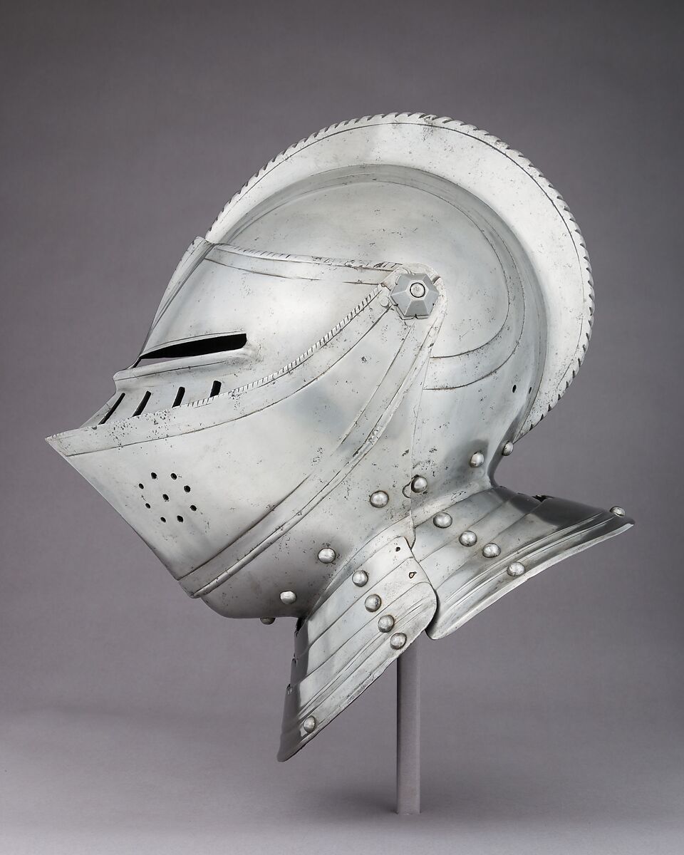 Close Helmet, Steel, French