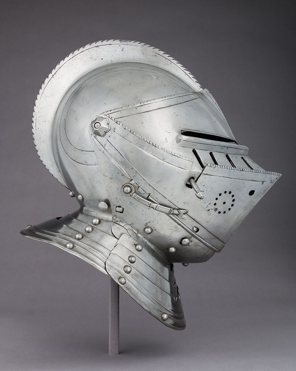 Close Helmet, Steel, French