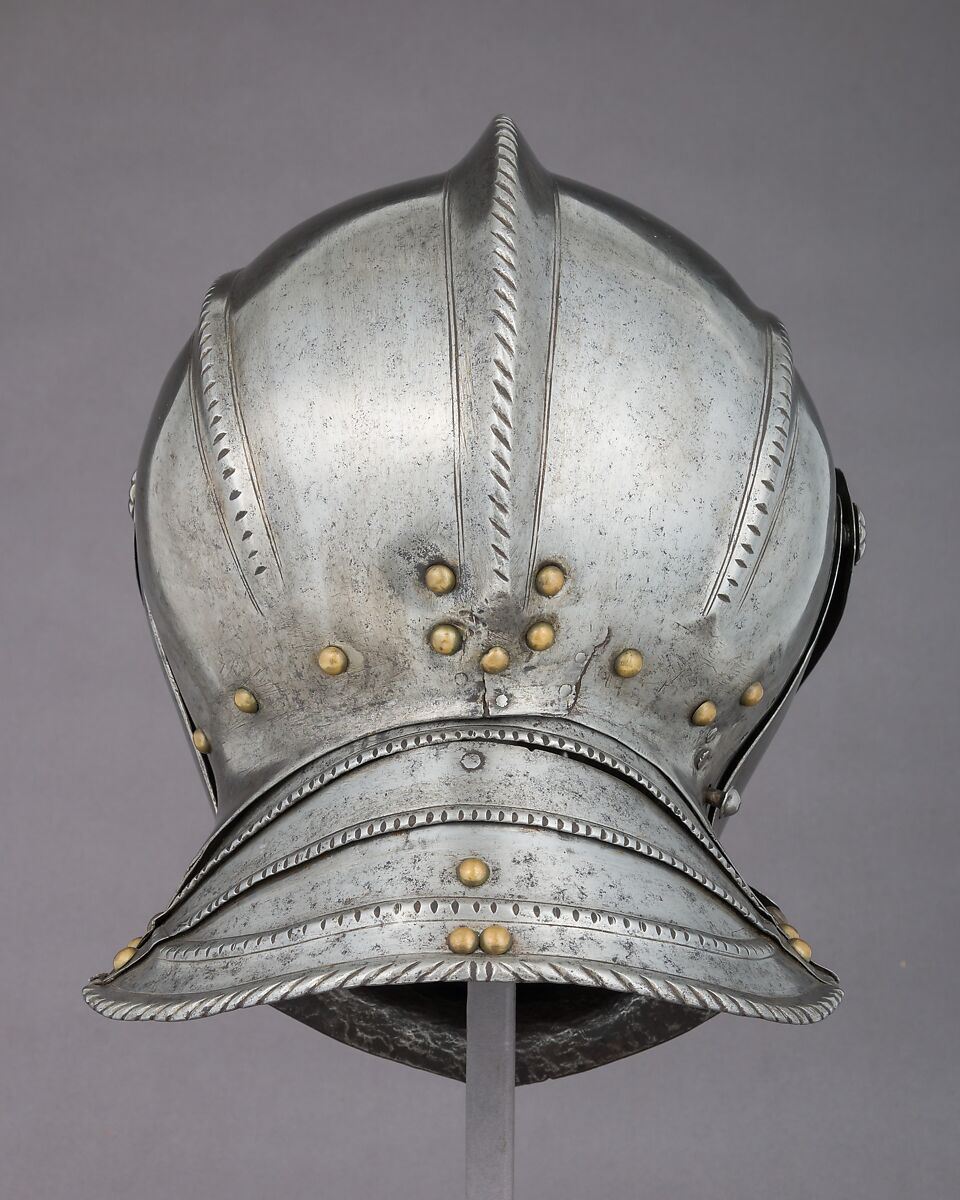 Close Helmet, Steel, brass, German