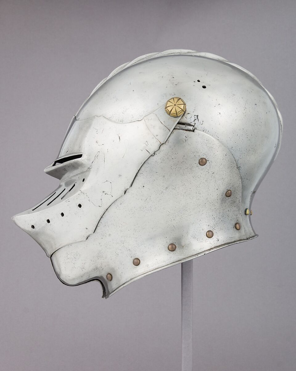 Maximilian Armet, Steel, leather, copper alloy, German, probably Augsburg