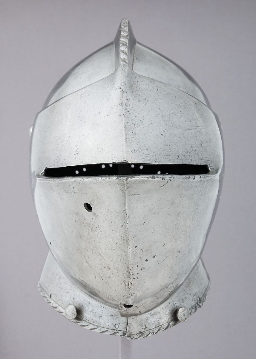 Armet, Steel, French