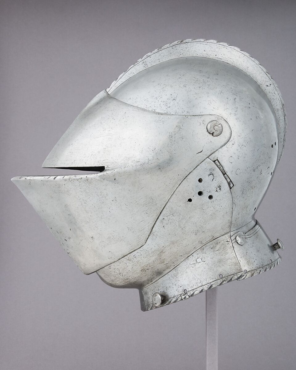 Armet, Steel, French