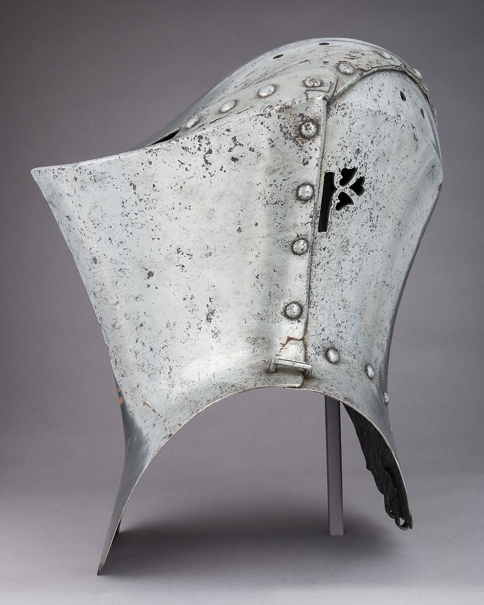 Jousting Helmet in Late 15th Century Style, Steel, German