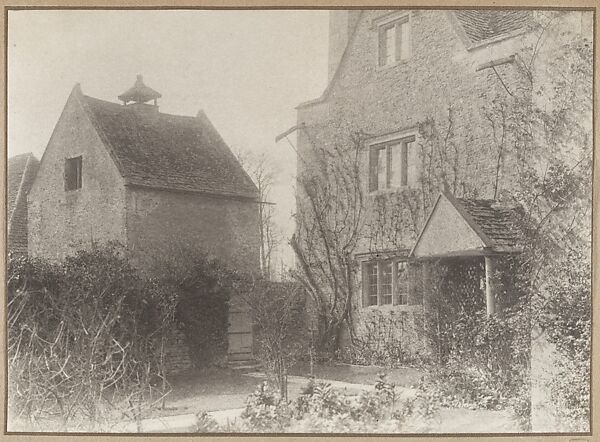 Kelmscott Manor Photographs, Frederick H. Evans (British, London 1853–1943 London), Platinum prints; albumen silver print