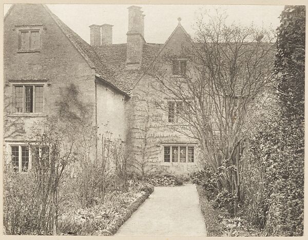 Kelmscott Manor Photographs, Frederick H. Evans (British, London 1853–1943 London), Platinum prints; albumen silver print