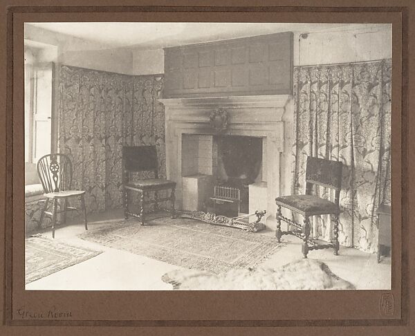 Kelmscott Manor Photographs, Frederick H. Evans (British, London 1853–1943 London), Platinum prints; albumen silver print