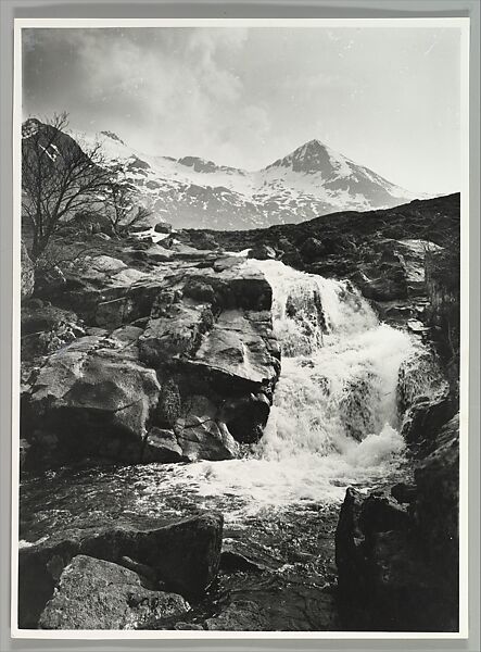 Under the Soaring Peaks of Ben Cruachan, Robert Moyes Adam (British, Carluke, Lanarkshire, Scotland 1885–1967), Gelatin silver print 