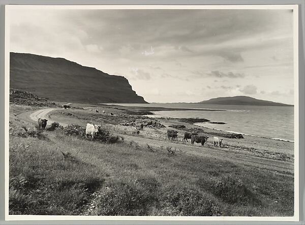 Loch Na Keal, Mull, looking to the Gribun Rocks, Robert Moyes Adam (British, Carluke, Lanarkshire, Scotland 1885–1967), Gelatin silver print 