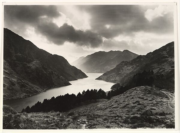 Loch Hourn - "Loch of Hell", Robert Moyes Adam (British, Carluke, Lanarkshire, Scotland 1885–1967), Gelatin silver print 