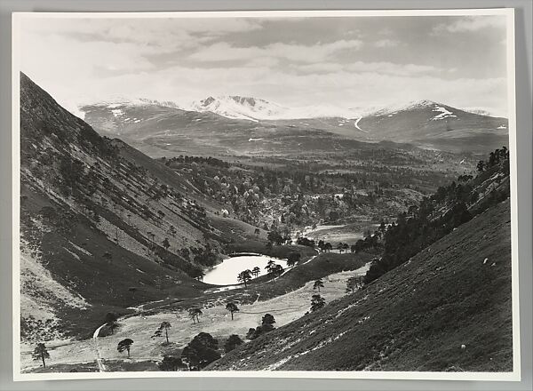 Lochan Uaine, Pass if Ryvoan, Strathspey, Robert Moyes Adam (British, Carluke, Lanarkshire, Scotland 1885–1967), Gelatin silver print 