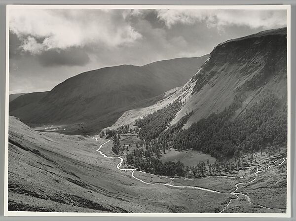 Head of Glen Isla, Robert Moyes Adam (British, Carluke, Lanarkshire, Scotland 1885–1967), Gelatin silver print 