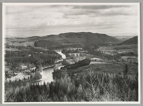 The River Tay, near Dunkeld, Robert Moyes Adam (British, Carluke, Lanarkshire, Scotland 1885–1967), Gelatin silver print 