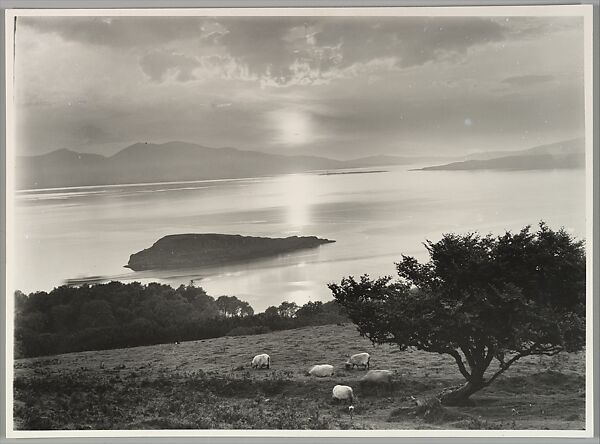 Sunset over Lorne, Robert Moyes Adam (British, Carluke, Lanarkshire, Scotland 1885–1967), Gelatin silver print 