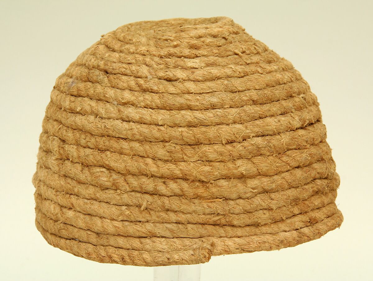Cerveliere (Cap Worn Under Mail), Rope, possibly German 
