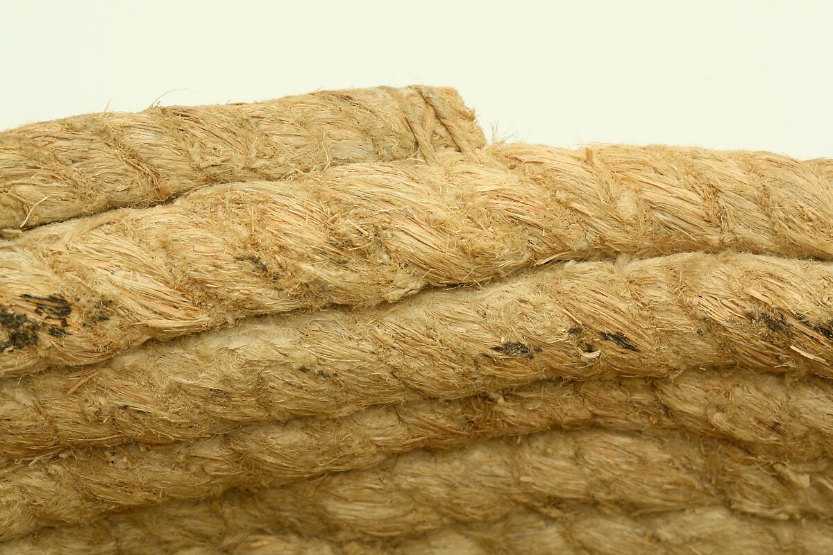 Cerveliere (Cap Worn Under Mail), Rope, possibly German