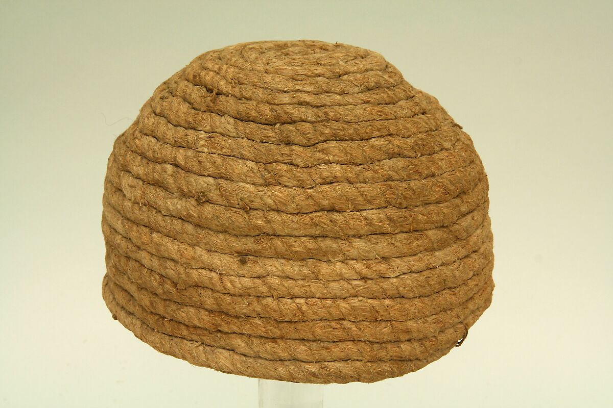 Cerveliere (Cap Worn Under Mail), Rope, possibly German 