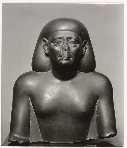 [Egyptian Sculpture, Metropolitan Museum of Art], Charles Sheeler (American, Philadelphia, Pennsylvania 1883–1965 Dobbs Ferry, New York), Gelatin silver print 