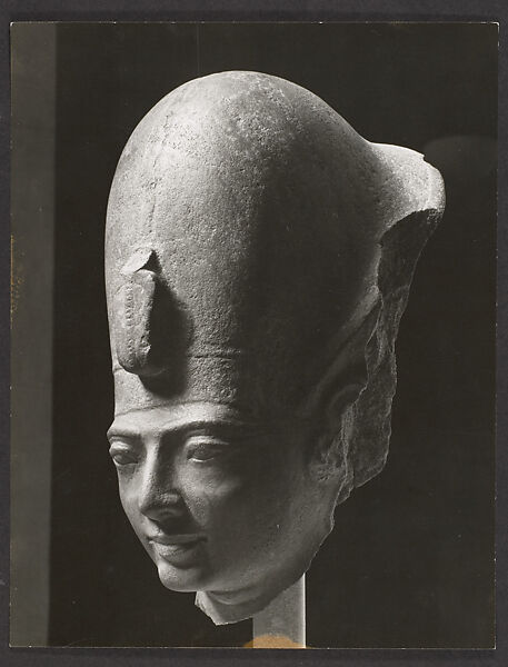 [Egyptian Sculpture, Metropolitan Museum of Art], Charles Sheeler (American, Philadelphia, Pennsylvania 1883–1965 Dobbs Ferry, New York), Gelatin silver print 