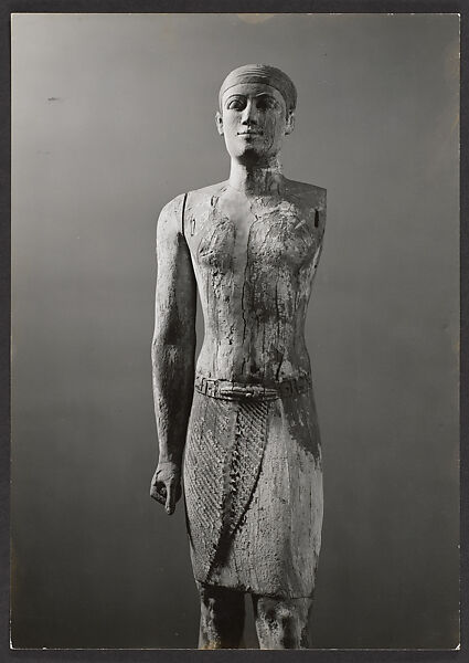 [Egyptian Sculpture, Metropolitan Museum of Art], Charles Sheeler (American, Philadelphia, Pennsylvania 1883–1965 Dobbs Ferry, New York), Gelatin silver print 