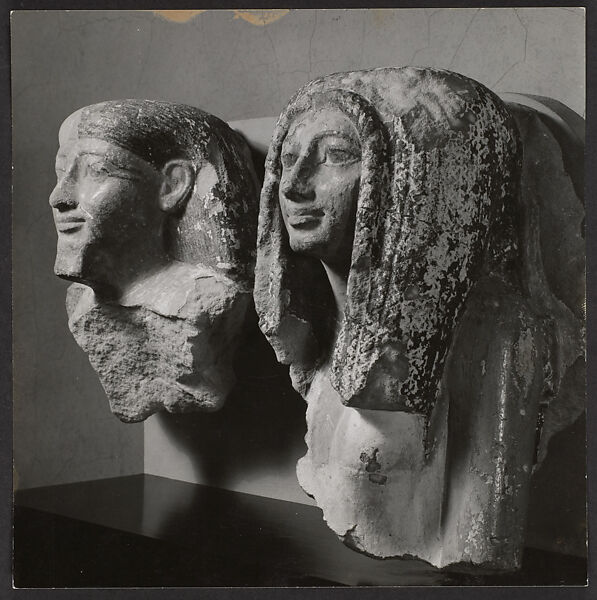 [Egyptian Sculpture, Metropolitan Museum of Art], Charles Sheeler (American, Philadelphia, Pennsylvania 1883–1965 Dobbs Ferry, New York), Gelatin silver print 