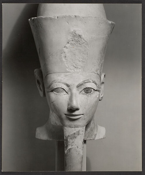 [Egyptian Sculpture, Metropolitan Museum of Art], Charles Sheeler (American, Philadelphia, Pennsylvania 1883–1965 Dobbs Ferry, New York), Gelatin silver print 