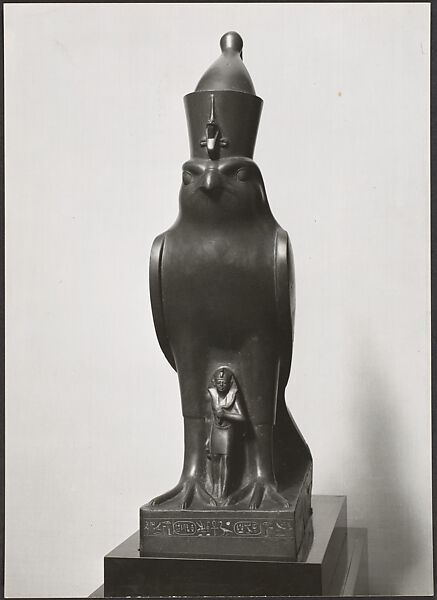 [Egyptian Sculpture, Metropolitan Museum of Art], Charles Sheeler (American, Philadelphia, Pennsylvania 1883–1965 Dobbs Ferry, New York), Gelatin silver print 