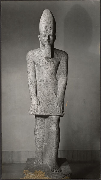 [Egyptian Sculpture, Metropolitan Museum of Art], Charles Sheeler (American, Philadelphia, Pennsylvania 1883–1965 Dobbs Ferry, New York), Gelatin silver print 