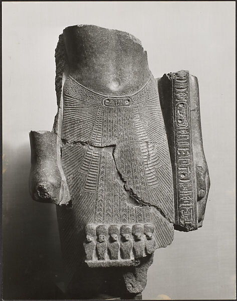 [Egyptian Sculpture, Metropolitan Museum of Art], Charles Sheeler (American, Philadelphia, Pennsylvania 1883–1965 Dobbs Ferry, New York), Gelatin silver print 