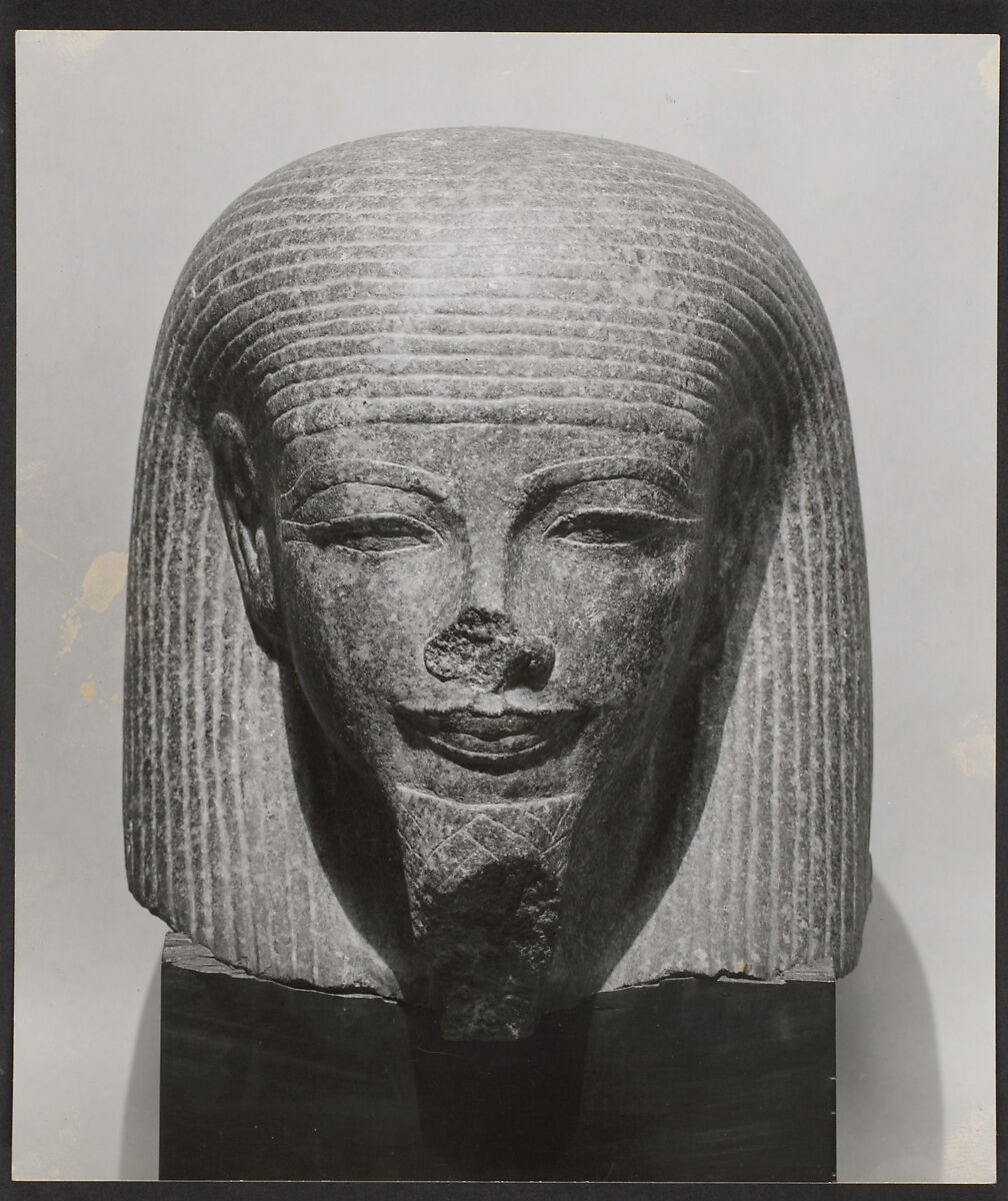 [Egyptian Sculpture, Metropolitan Museum of Art], Charles Sheeler (American, Philadelphia, Pennsylvania 1883–1965 Dobbs Ferry, New York), Gelatin silver print 