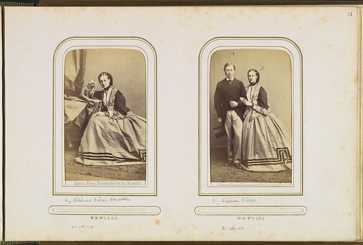 [Carte-de-Visite Album of British and European Royalty], F. Joubert (British), Albumen silver prints