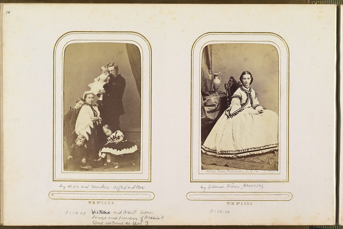 [Carte-de-Visite Album of British and European Royalty], F. Joubert (British), Albumen silver prints
