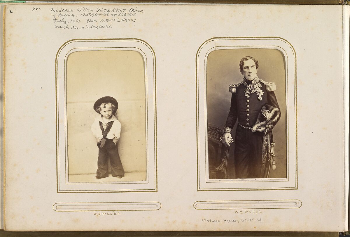 [Carte-de-Visite Album of British and European Royalty], F. Joubert (British), Albumen silver prints