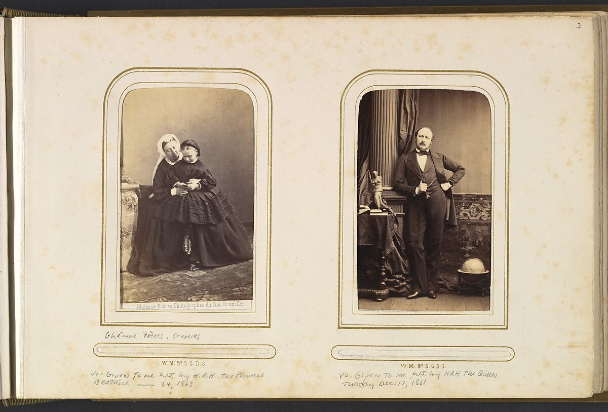 [Carte-de-Visite Album of British and European Royalty], F. Joubert (British), Albumen silver prints