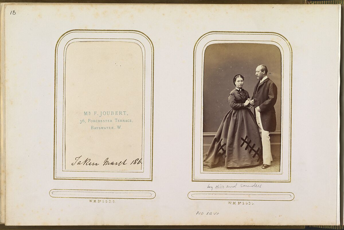 [Carte-de-Visite Album of British and European Royalty], F. Joubert (British), Albumen silver prints
